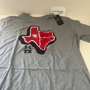 NEW Under Armour Mens Gray Heat Gear T Shirt,UA Sz SM, Dad Gift, Fathers Day NEW